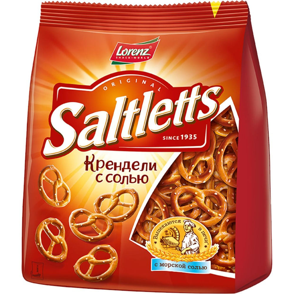 LORENZ Saltletts Крендели с солью 150 гр #1