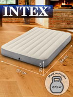 Надувной матрас intex deluxe single high 64103