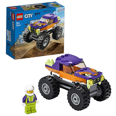 Лего сити монстр трак 60180 купить на OZON по низкой цене - Main Image