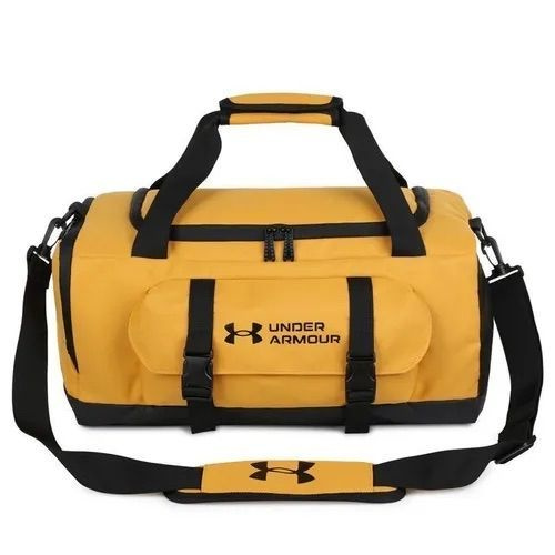 Yellow under hot sale armour duffle bag