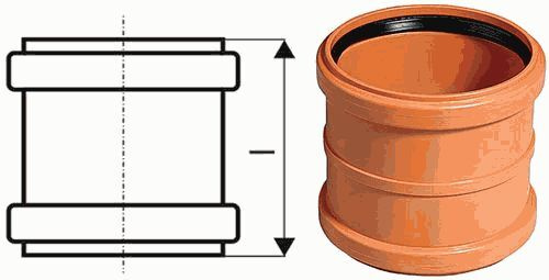 Муфта ремонтная 110 канализационная для чего