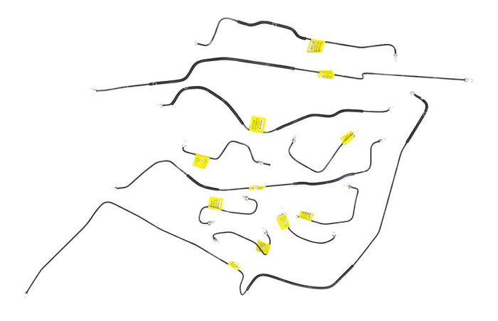 Комплект тормозных трубок УАЗ Патриот (АБС 8 поколения / с 2007 года ...