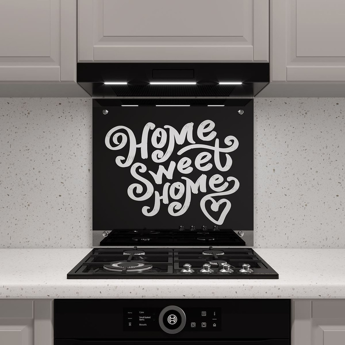 Защитный экран из закаленного стекла на кухонный фартук в зону мойки и ...