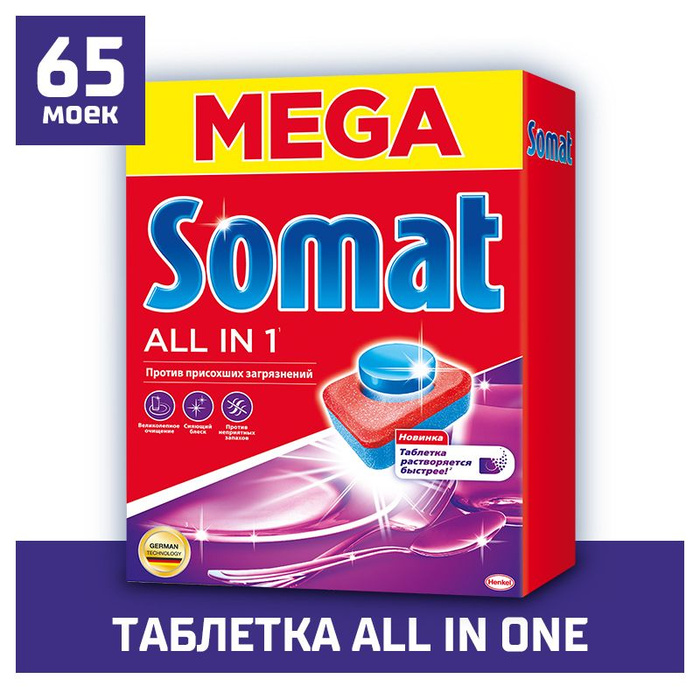 Somat All In 1 Таблетки Купить