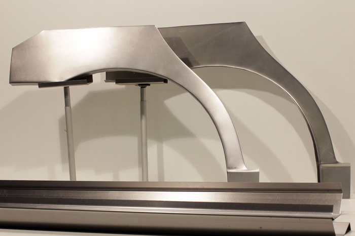 Кузовные ремонтные задние арки и пороги (комплект) + усилители для ...