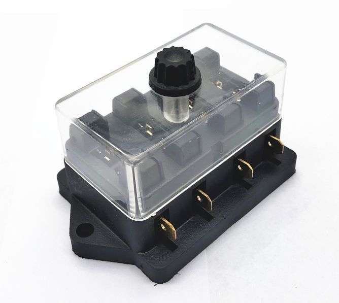 Блок предохранителей универсальный под 4 предохранителя тип Standart ...