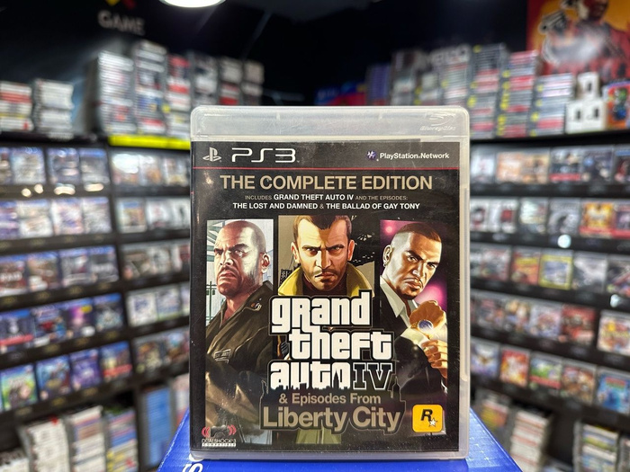 Игра Игра GTA IV: The Complete Edition (3 игры) PS3 Товар уцененный ...