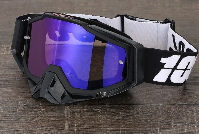 Очки кроссовые 100% Racecraft Stealth Violet Lens Replica - купить по ...