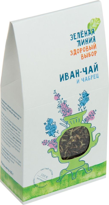 Напиток чайный Иван-чай и Чабрец 60г - купить с доставкой по выгодным ...