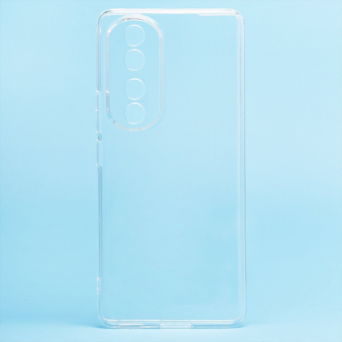 Силиконовый чехол для Honor 90 прозрачный / хонор 90 - купить с ...