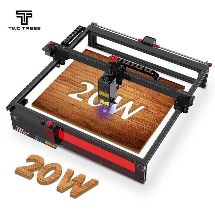 Лазерный гравер TS2-20W, 80 Вт, лазерный гравировальный станок с ЧПУ ...