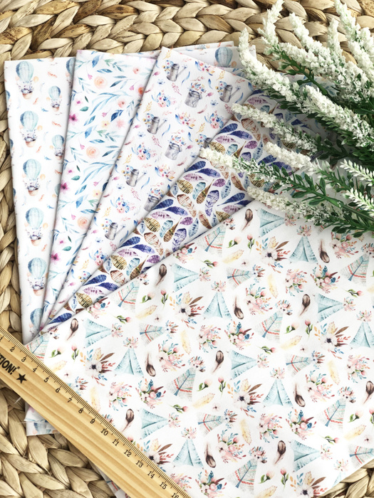 Набор тканей для шитья, пэчворка и скрапбукинга - купить с доставкой по ...