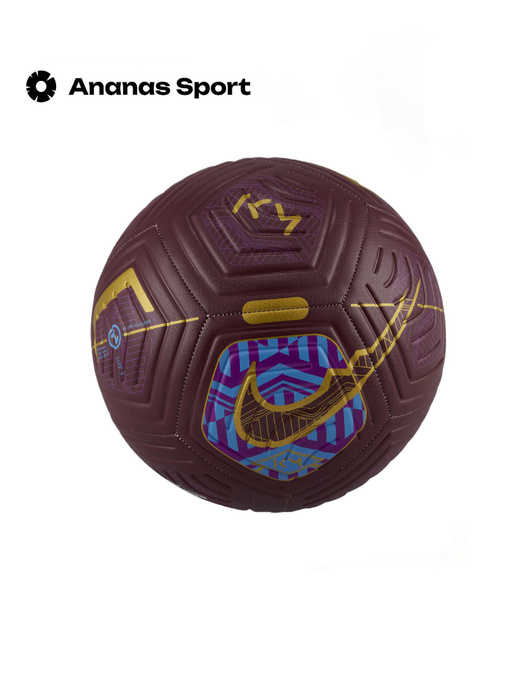 Футбольный мяч Nike Мяч футбольный Strike Kylian Mbappe Football, 4 ...