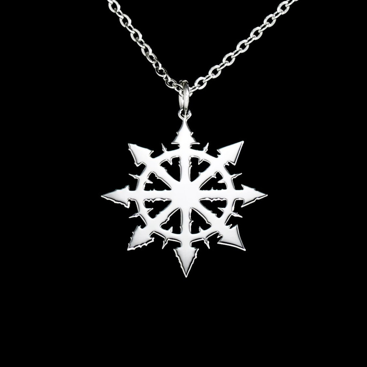 Звезда хаоса кулон + цепочка - купить с доставкой по выгодным ценам в ...