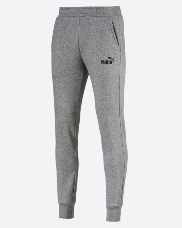 Puma clean Tracksuit bottoms in Black