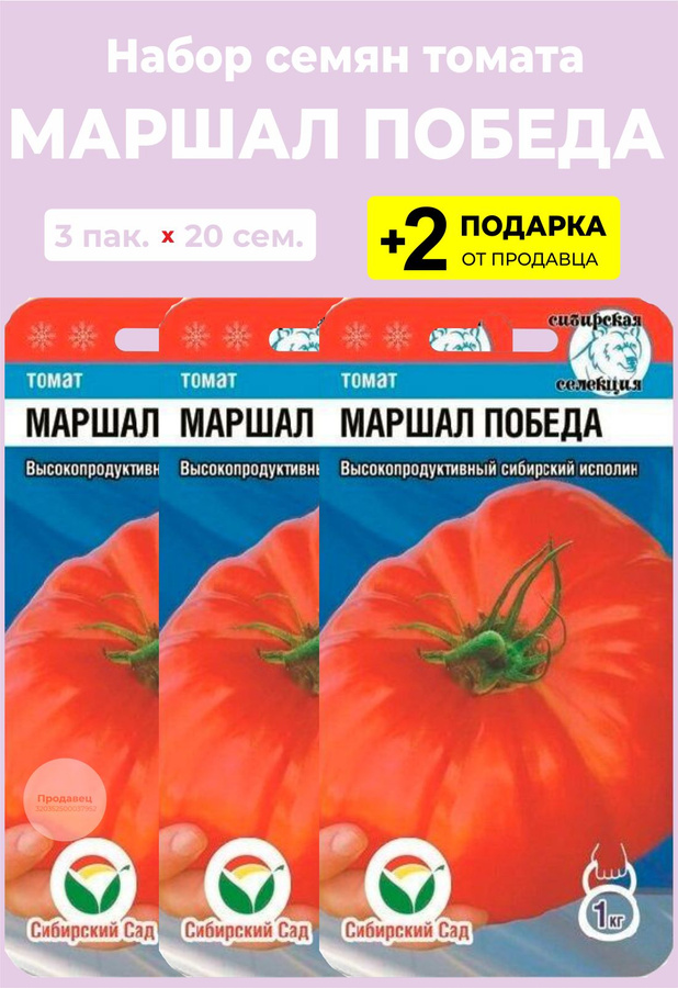 Томат маршал. Томат победа.