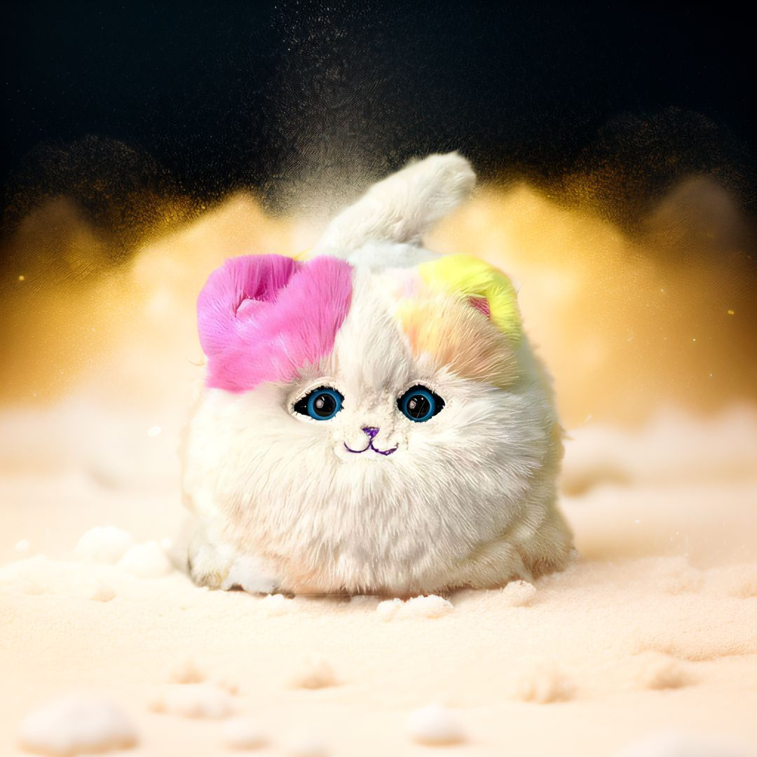 Милая интерактивная плюшевая игрушка-кот - купить с доставкой по ...