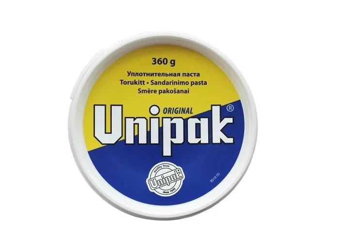 Паста сантехническая Unipak для льна 360гр банка/ 100% Unipak, 360 г, фото 2
