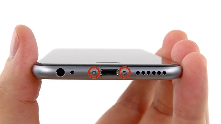 Замена порта Lightning на iPhone 6 и iPhone 6 Plus
