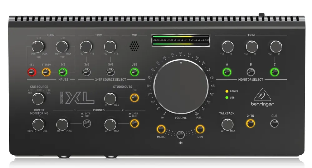 Behringer STUDIO XL USB интерфейс с активный мониторным контроллером, вариант