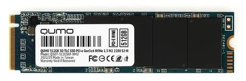 QUMO 512 ГБ Внутренний SSD-диск (Q3DT-512GSKF-NM2)