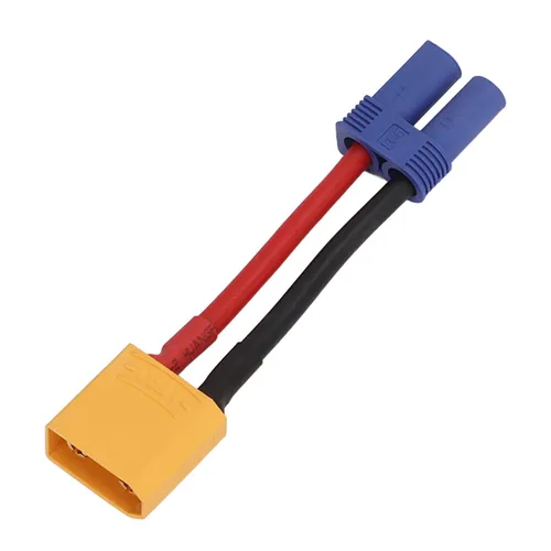 Кабель RC EC5, разъем XT90, переходник EC5 для аккумулятора, безопасное подключение для моделей маши