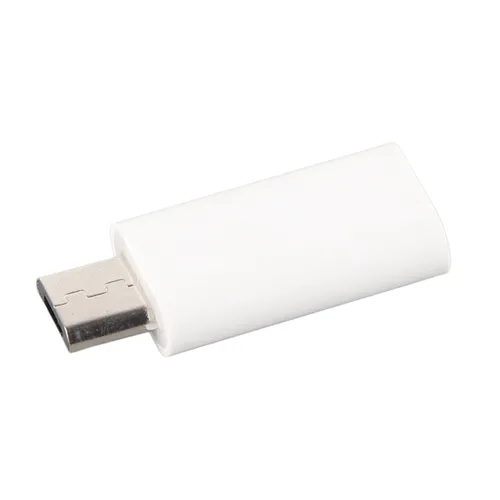 USB Type-C адаптер с USB 3.0 на Micro USB, белый, для зарядки и синхронизации смартфонов