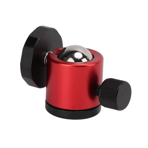 Шаровой шарнир из алюминиевого сплава 360 вращение универсальный для штатива фотоаппарата красный ми