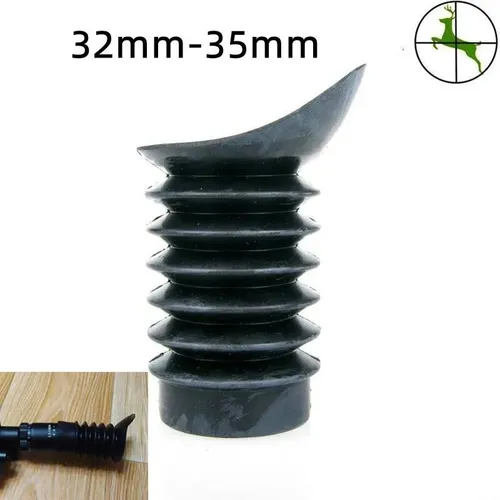 Гибкий прицел для глаз, резиновая крышка отдачи, наглазник, защита для окуляра, 32-35 мм, противоуда