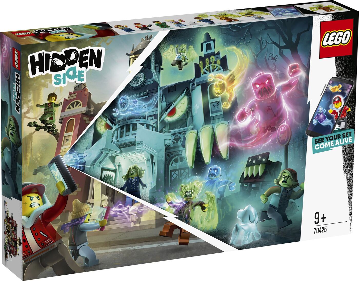 布袋様 Конструктор LEGO Hidden Side 70425 Школа с привидениями Ньюбери