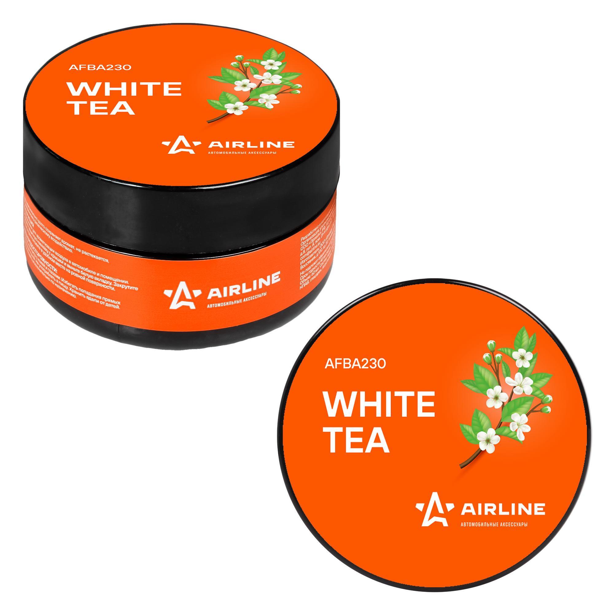 Ароматизатор на панель приборов Airline Планета 60мл white tea
