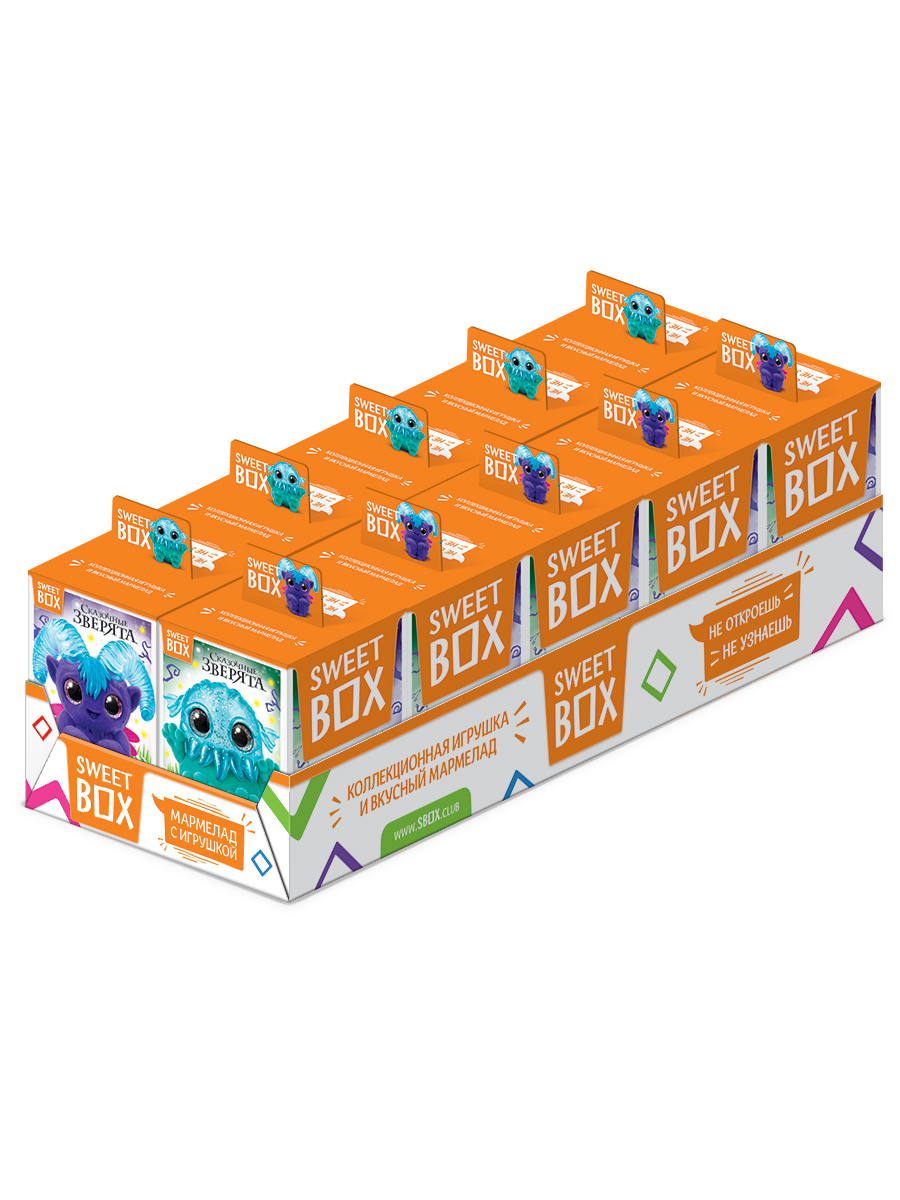 Sweet Box Конфитрейд СВИТБОКС СКАЗОЧНЫЕ ЗВЕРЯТА Мармелад с