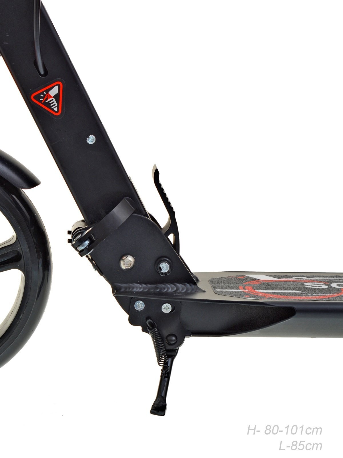Самокат городской Scooter GT200B, 2-х колесный, черный Самокат городской Scooter GT200B, 2-х колесный, черный