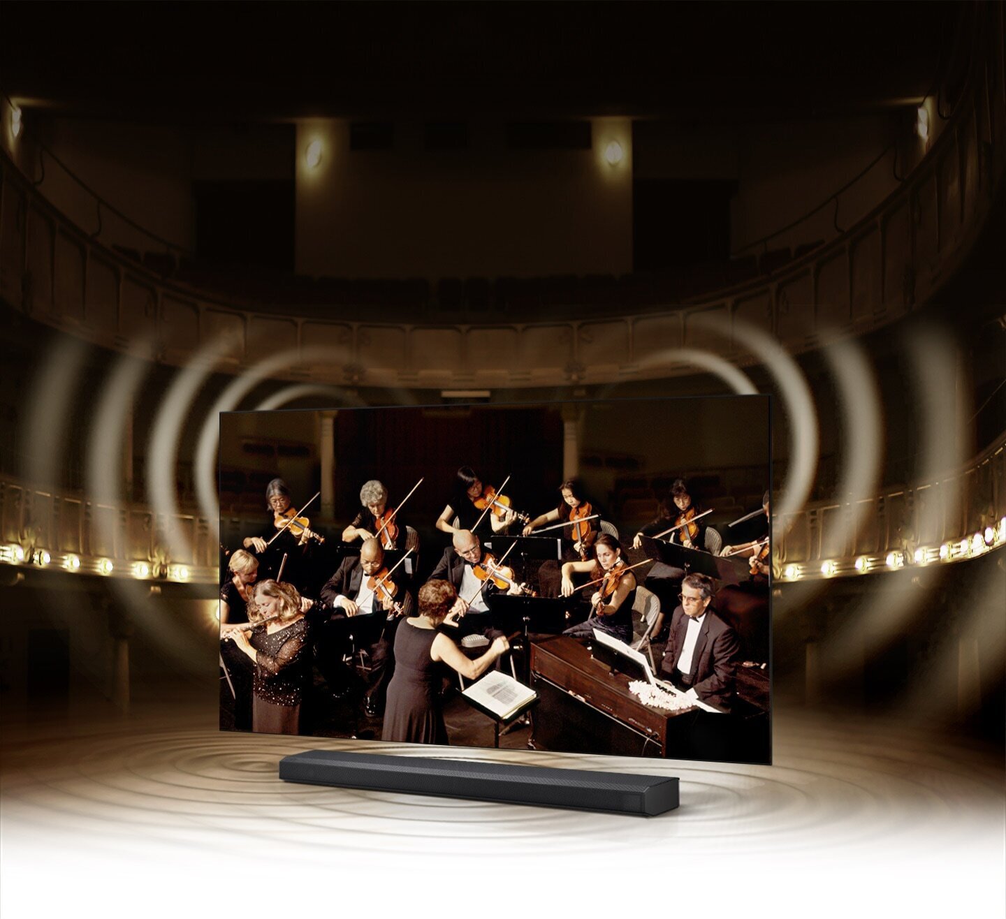 Q symphony. Самсунг симфония. Телевизор symphony. Samsung ue75au7570u. Q symphony.
