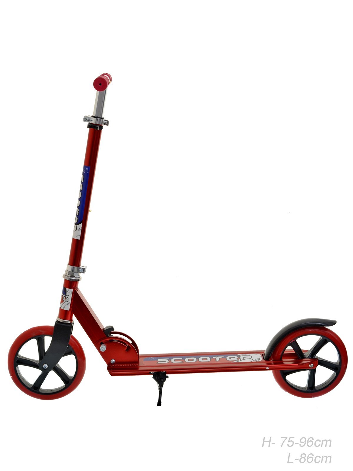 Самокат городской Scooter, красный, GT3623AR, 200мм Самокат городской Scooter, красный, GT3623AR, 200мм