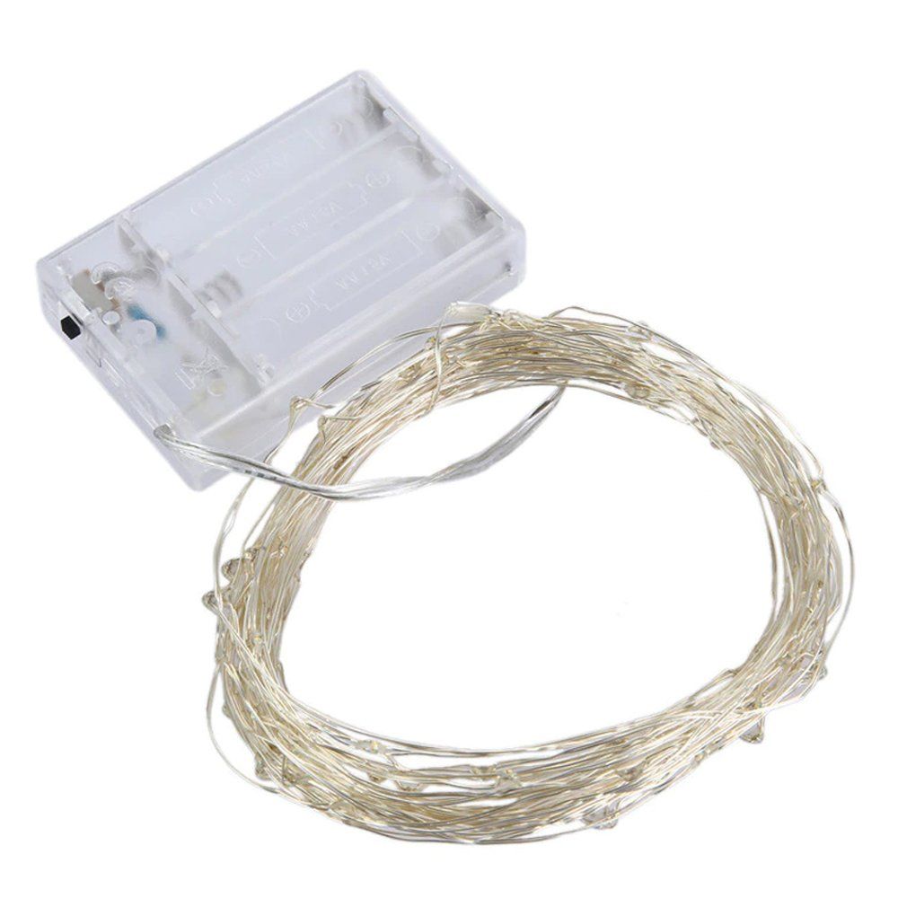 Гирлянда светодиодная, нить 5 м, 50 LED, синий. Гирлянда светодиодная, нить 5 м, 50 LED, синий.