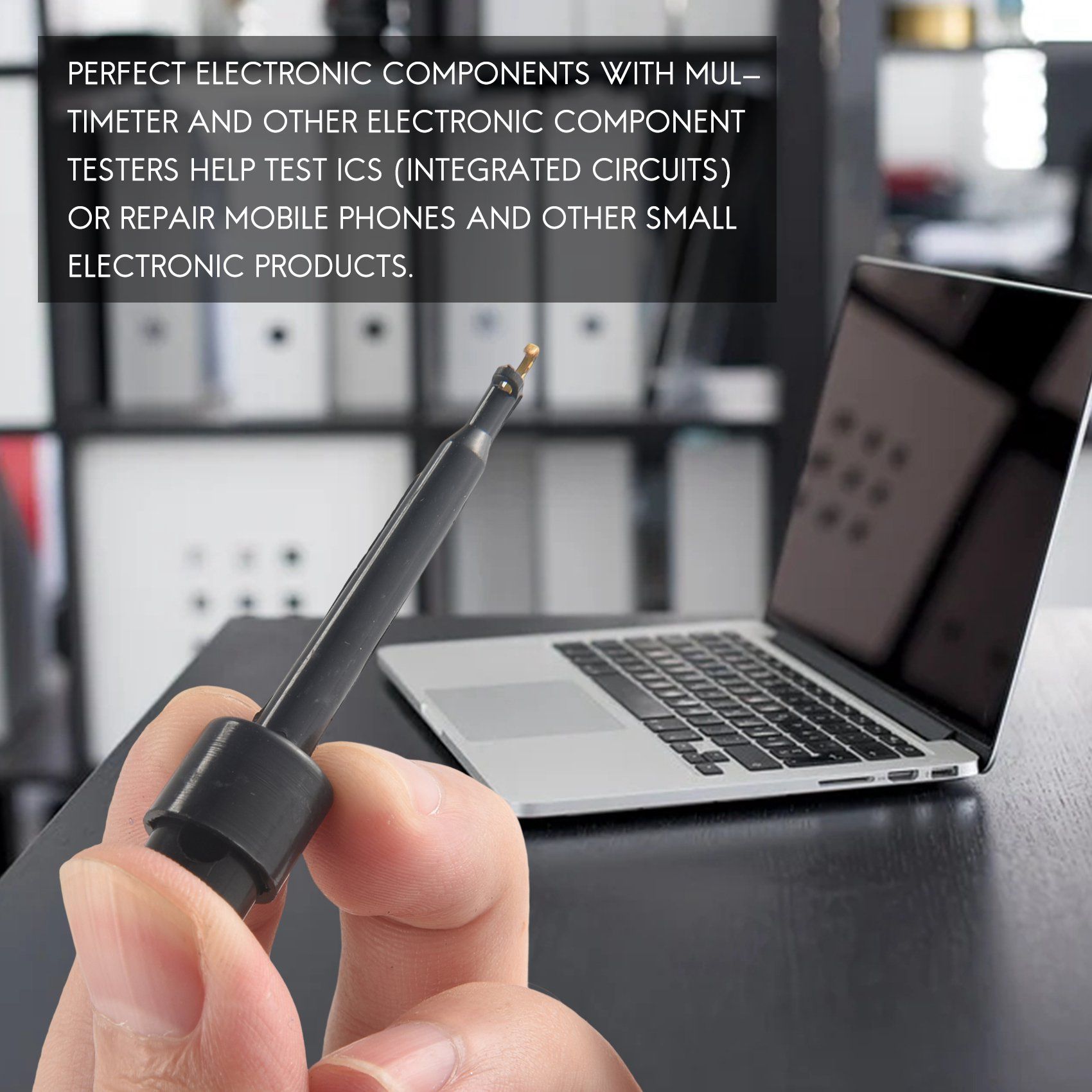 OZFFНабориз30тестовыхзажимовдляпроводовмультиметра,электронныймини-щуп