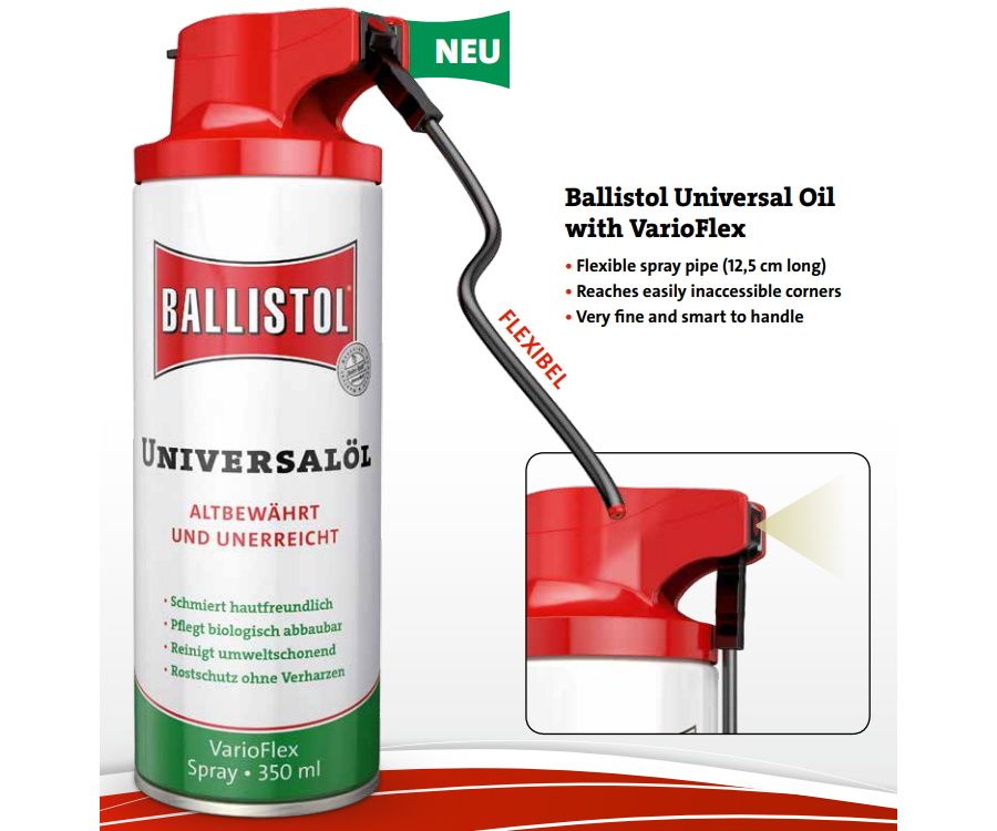 Масло оружейное Ballistol spray VarioFlex 350мл