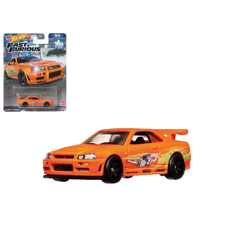 Машинка коллекционная Hot Wheels Fast and Furious Nissan Skyline