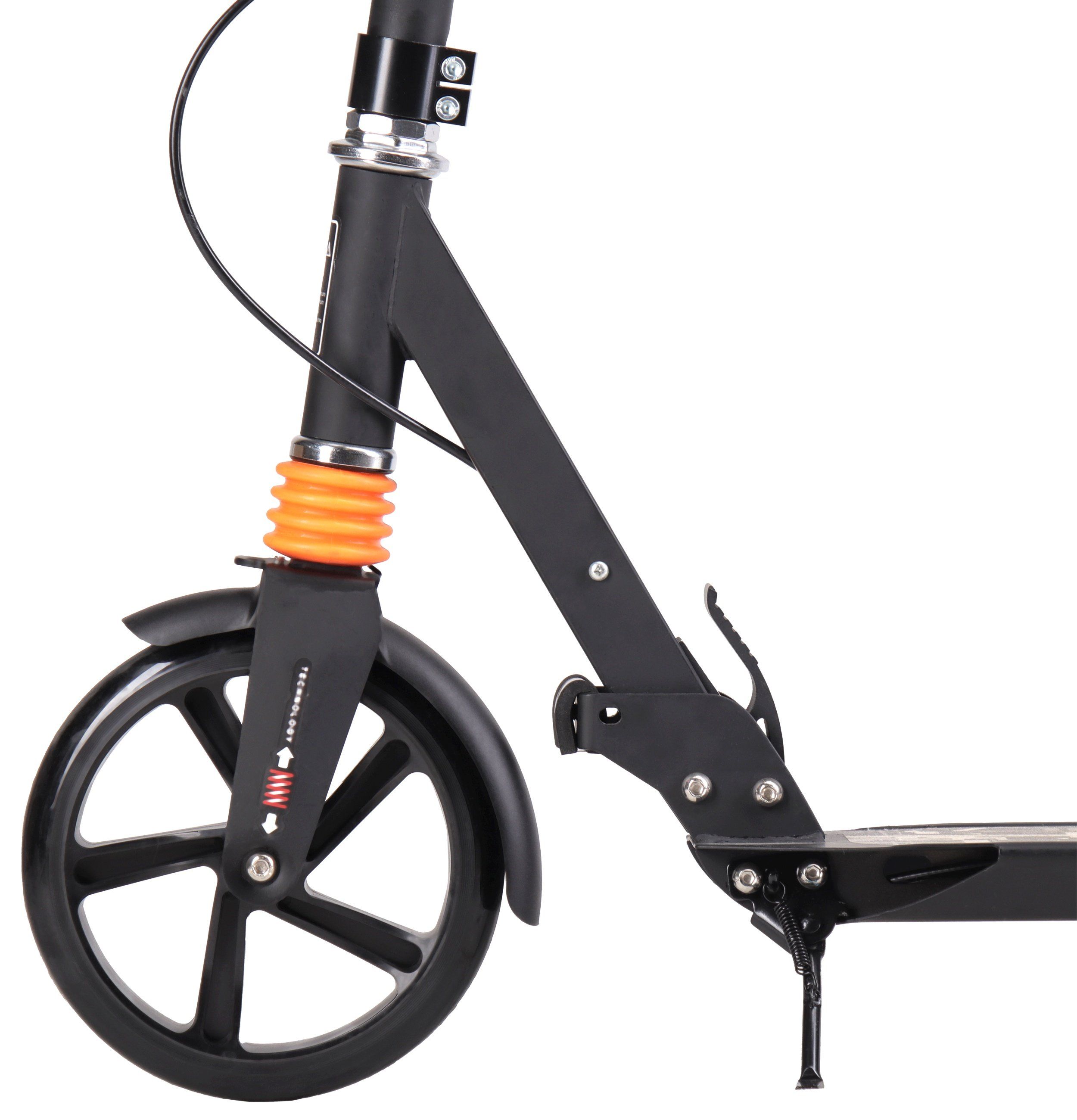 Самокат городской Scooter GT200B, 2-х колесный, черный Самокат городской Scooter GT200B, 2-х колесный, черный