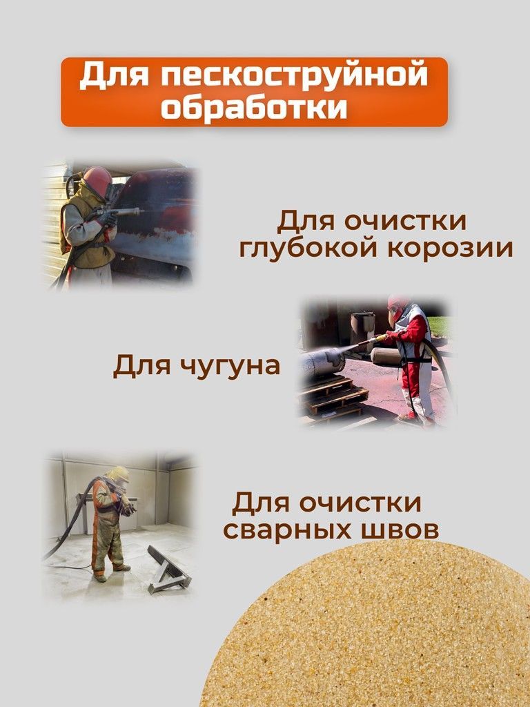 Песок для пескоструя купить по низкой цене в интернет-магазине OZON ...