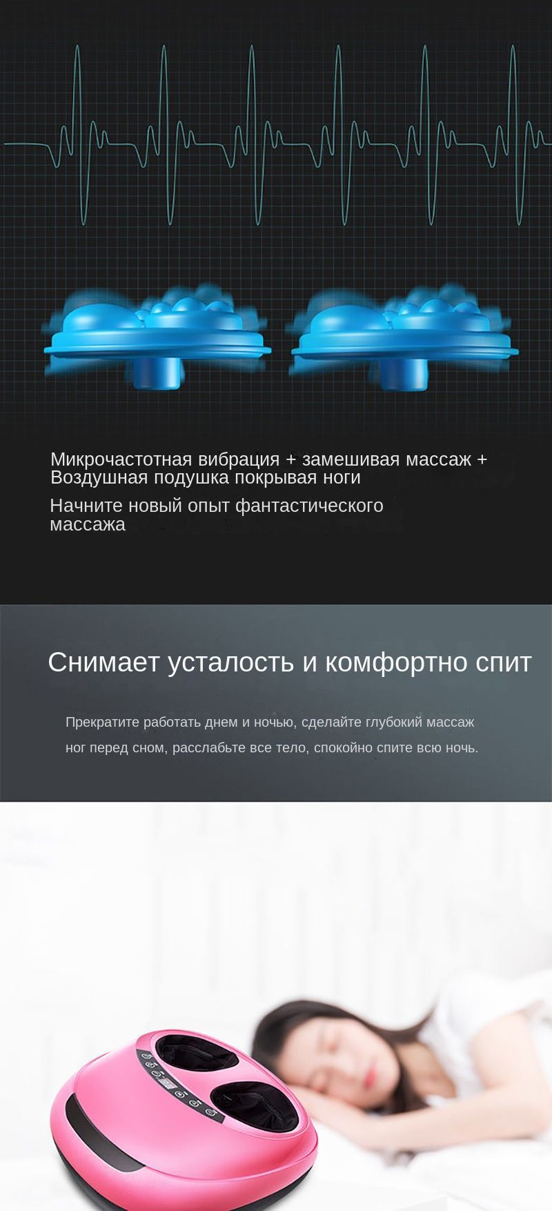 Электрическая массажная машина для ног PRADRY полный пакет  физиотерапевтических процедур массаж с подогревом ног - купить с доставкой  по выгодным ценам в интернет-магазине OZON (1273010101)