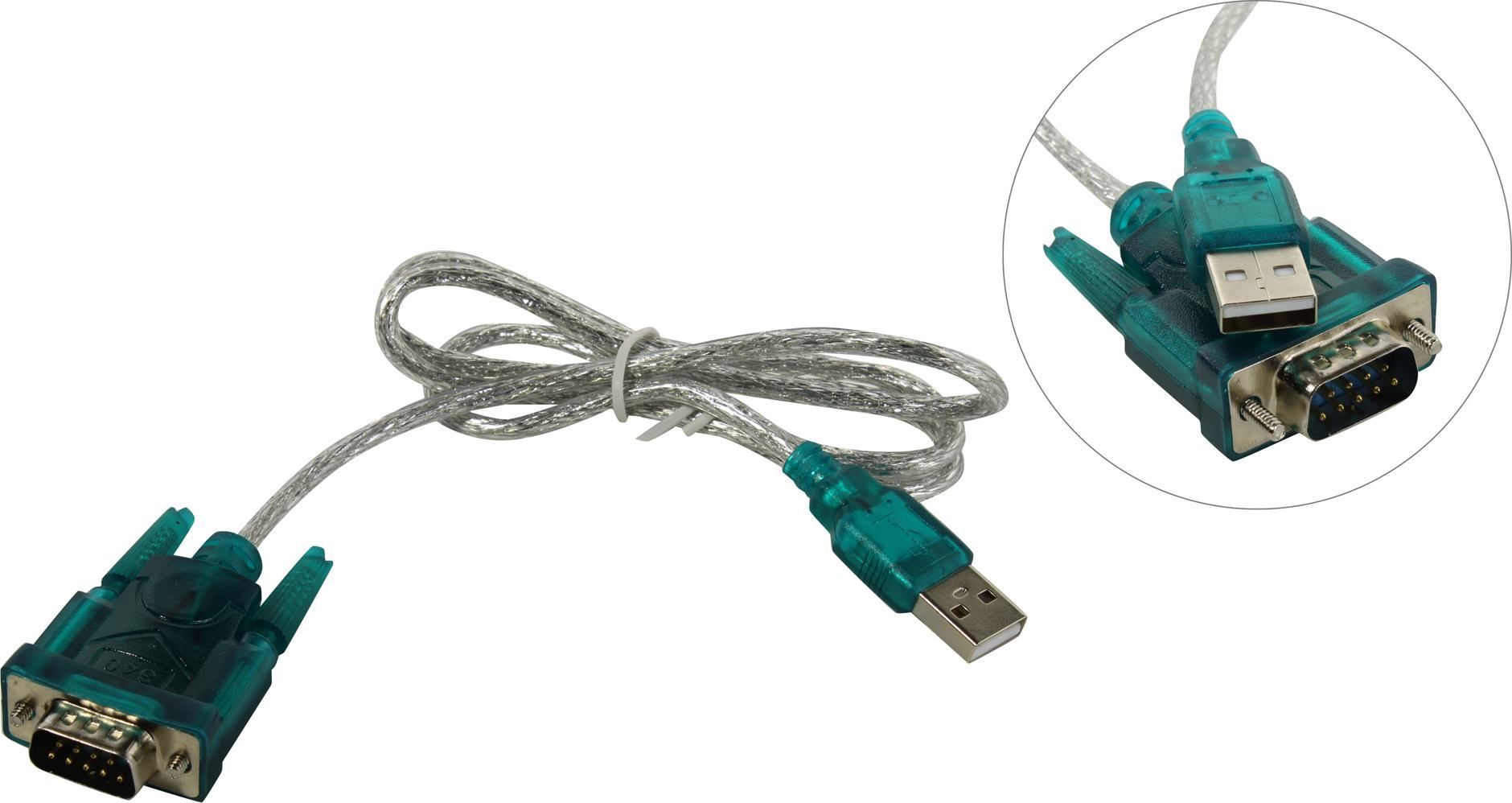 Кабель-адаптер USB -> COM порт RS232 1м. - купить с доставкой по ...