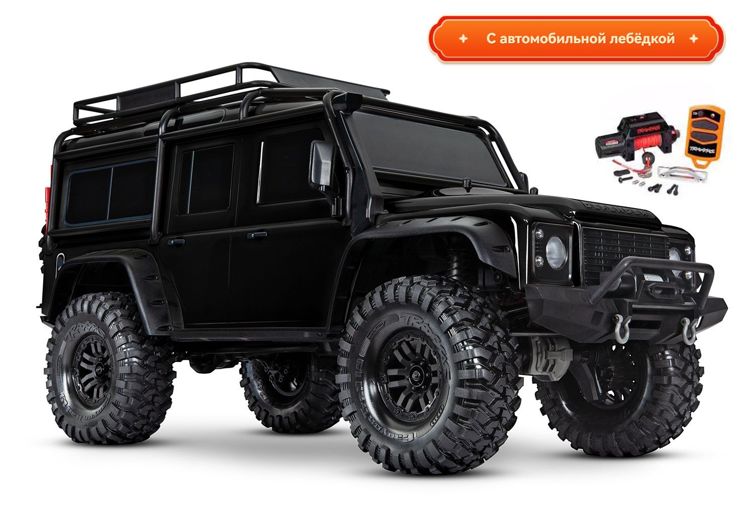 Traxxas TRX4 Land Rover Defender масштаба 1/10 - полноприводный