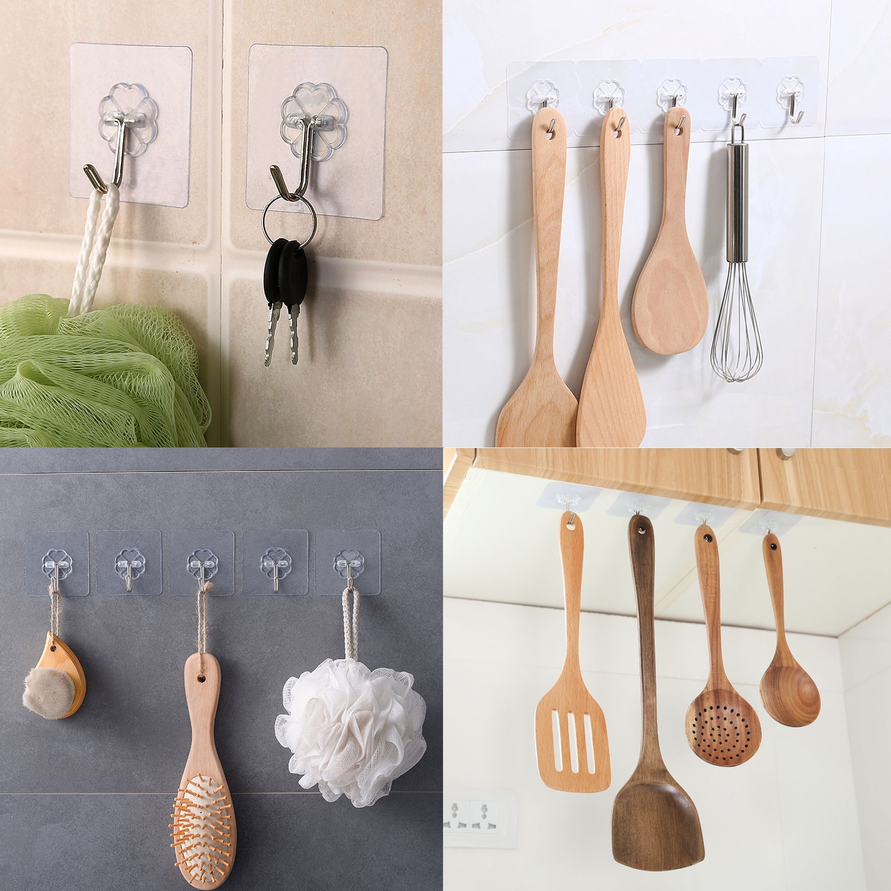 Крючок для ванной IHouse, 10 шт, EVA, Нержавеющая сталь купить по ...