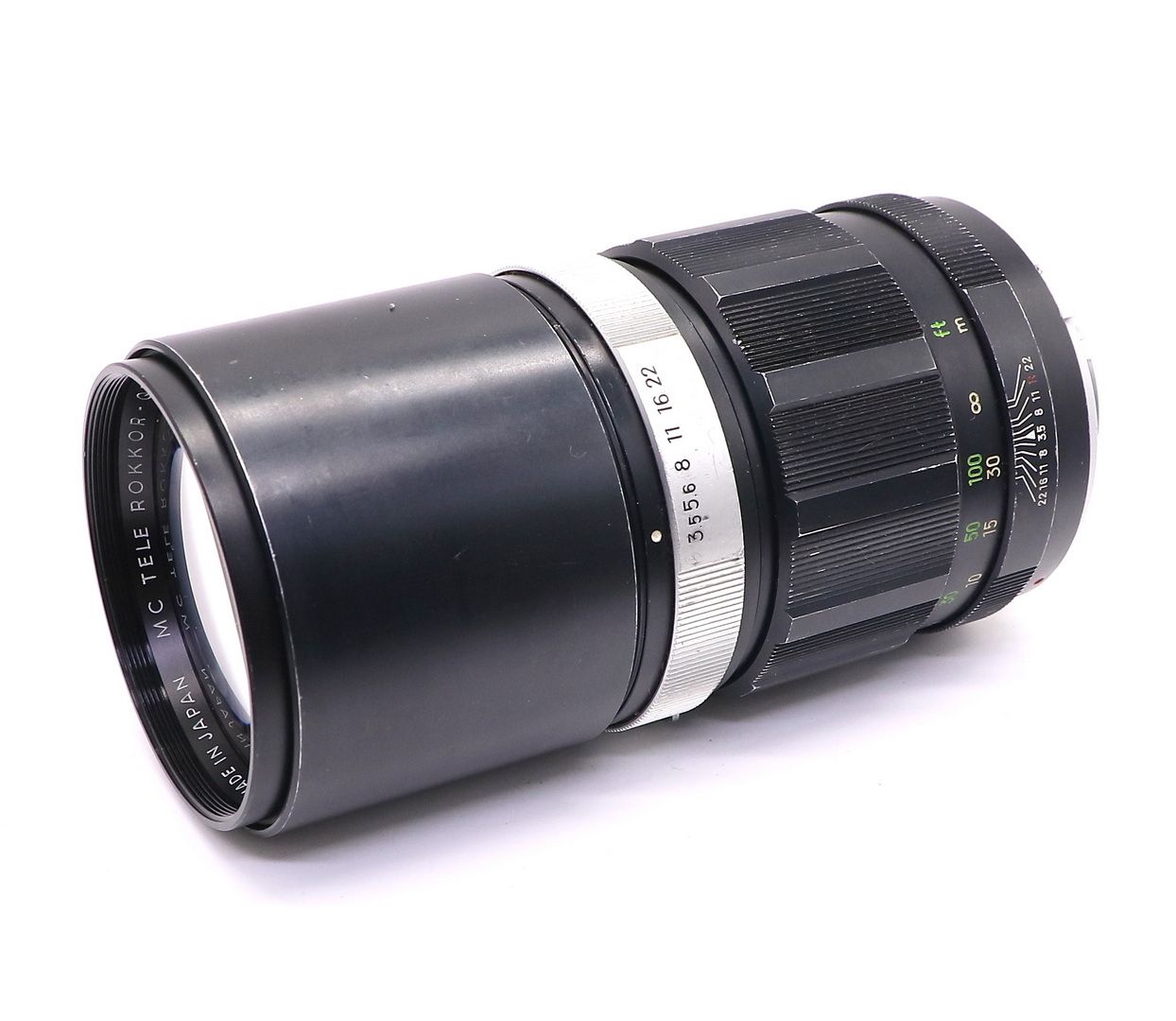 MINOLTA MC TELE ROKKOR‐QF 1 3.5 f=200mm Объектив Minolta MC Tele Rokkor-QF 200mm f/3.5 купить на OZON по