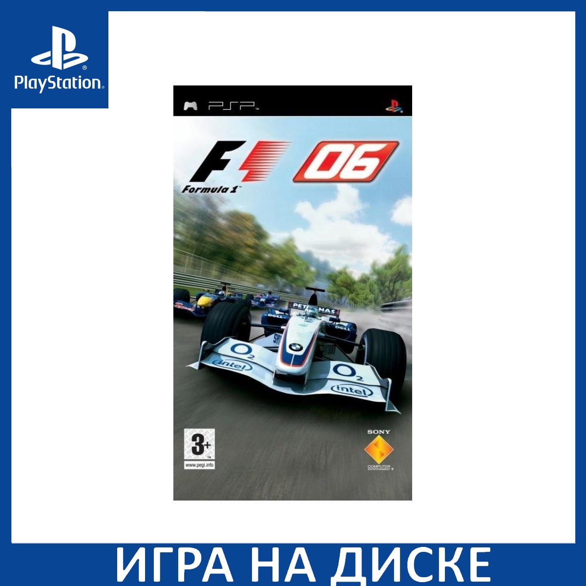 Игра Formula One F1 06 PSP Диск на PlayStation Portable купить на