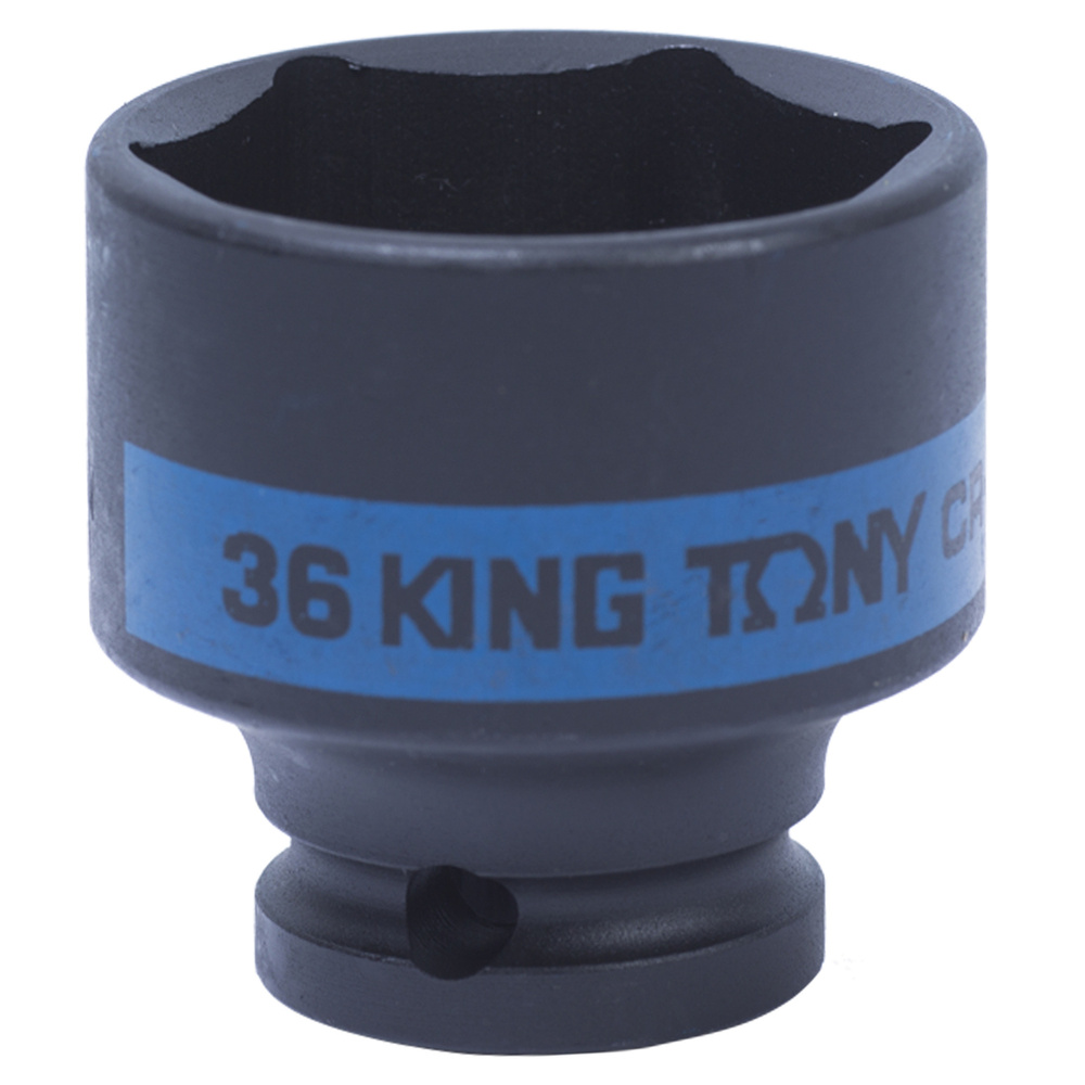 KING TONY Головка торцевая ударная шестигранная 1/2", 36 мм 453536M  #1