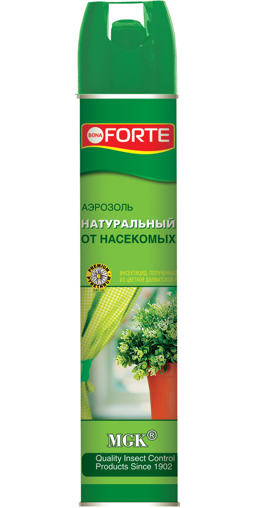 Аэрозоль от насекомых вредителей натуральный, от тли, белокрылки, мошек ...