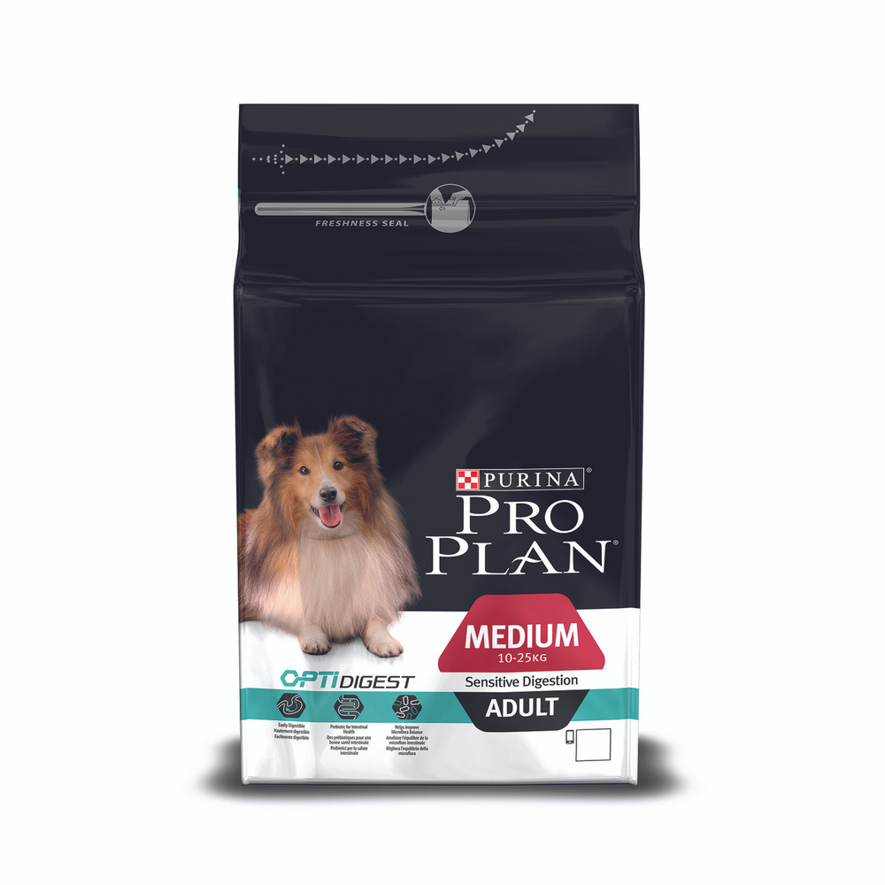 Purina Pro Plan сухой корм для взрослых собак средних пород с ...